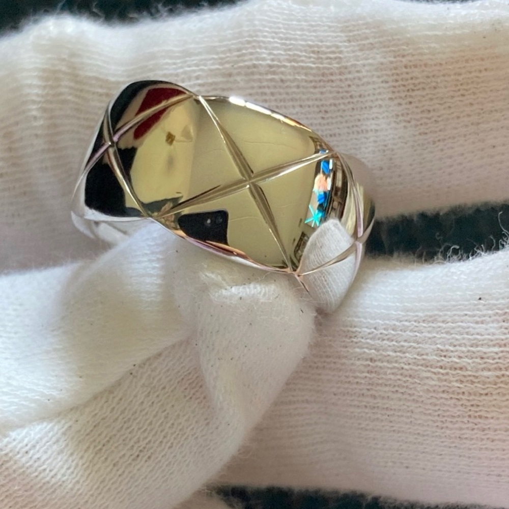 Coco crush large white gold ring - Picture 6 of 8